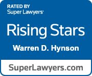 Warren D. Hynson, Selected to Super Lawyers Rising Stars 2026 | Blau|Hynson Law, Criminal Appeals